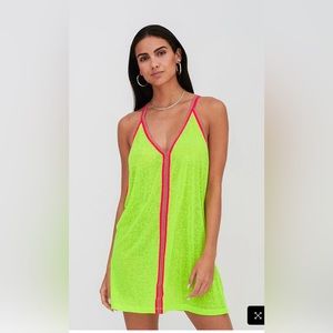 Pitusa Mini Sundress Lemon